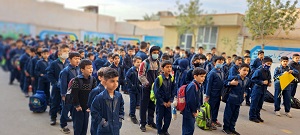 بازدید از مدارس و معرفی کتابخانه