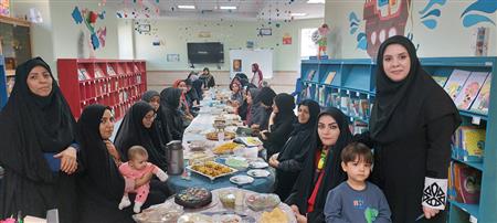 یک روز خوشمزه در کتابخانه